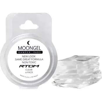 RTOM Moongel Dampers 6 Pieces (Clear)