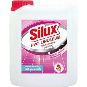 Čistič podlahy SILUX ochranný lesk na podlahy PVC. LINOLEUM samoodstranitelný 5000 ml
