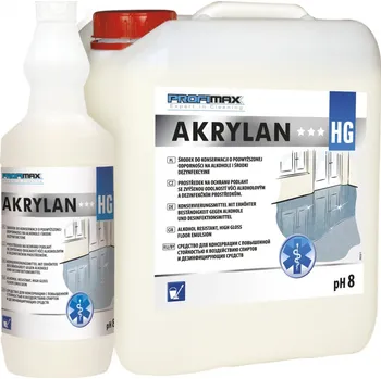 Čistič podlahy PROFIMAX AKRYLAN HIGH GLOSS - POLYMEROVÝ LESK ODOLNÝ DEZINFEKCÍM 10 litrů