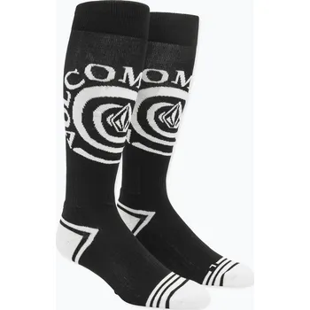 Pánské ponožky Pánské lyžařské ponožky Volcom Spiral Over The Calf black
