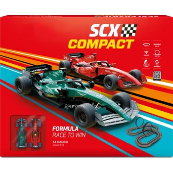 autodráha SCX Compact SCXC10510X500 Formula Race to Win