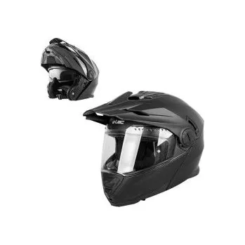 Auto-moto Výklopná enduro přilba W-TEC Biscaia P/J - matně černá, XL(61-62)