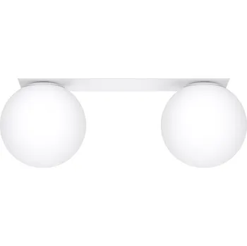 Stropní svítidlo YOLI 2 bílé moderní kovové do obýváku a ložnice SOLLUX LIGHTING