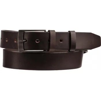 Módní doplněk Pánský kožený hnědý pásek 35-40 85 cm