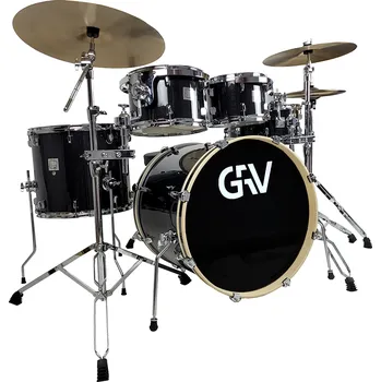 Bicí sada GRV Square Rock Drum Set (BK) + Cymbals Set B20
