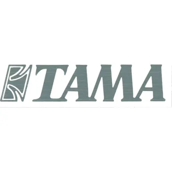 Příslušenství pro bicí nástroj TAMA TLS100SV Logo Sticker Silver