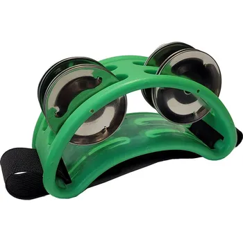 Hudební nástroj GRV TF-4GR Foot Tambourine (Green)