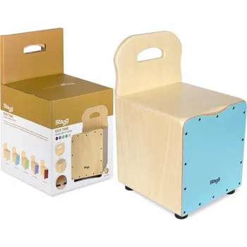 Perkuse STAGG CAJ-KID-BL Cajon For Kids (Blue)