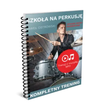 Příslušenství pro bicí nástroj Drum Book "Kompletny Trening" P. Ostrowski