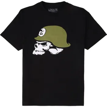 Pánské tričko Tričko METAL MULISHA OG HELMET TEE Barva: Černá, Velikost: XL