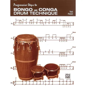 Příslušenství pro bicí nástroj BONGO & CONGA Drum Technique - Ted Reed