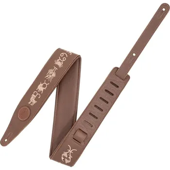 Kytarový popruh Levy's Celestial Beings Brown Kytarový pás (Jako nové)