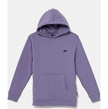 Chlapecká mikina Dětská bavlněná mikina Vans SALTON LOOSE VN000P5T6PH1 fialová 94X, vel. 129-139.5