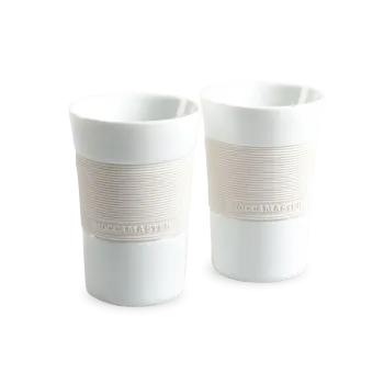 Příprava kávy Moccamaster sada dvou hrníčků - 200ml - bílá