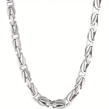 Oblečení a móda Náhrdelník pánský z pískované oceli 42011.1
