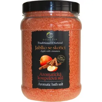Vivaco.cz Koupelová sůl Jablko se skořicí BODY TIP 1500 g