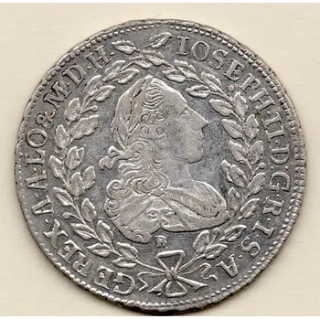 Mincovna Kremnica Josef II. – 20 krejcar 1772 B/EVM-D Kremnica