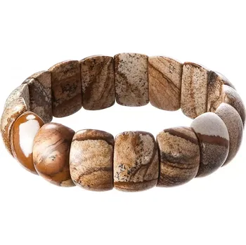 Oblečení a móda Náramek s minerálními kameny jaspis 43058.3