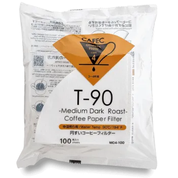 Filtr do kávovaru Cafec Medium-Dark Roast Papírové filtry vel. 4 - 100 ks