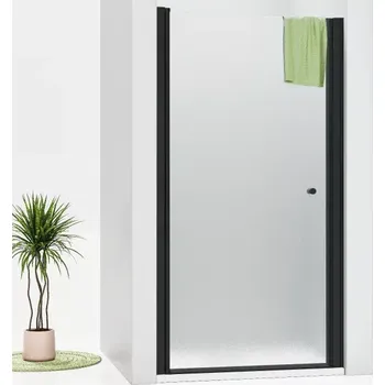 ALFA Black 105 Grape Sprchové dveře do niky jednokřídlé černé - II. JAKOST