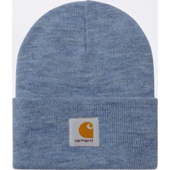 Čepice Carhartt WIP Acrylic Watch Hat Velvet Blue Heather