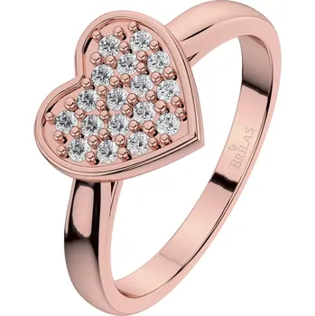 Šperk Rozmarýnka Princess Red - zásnubní prsten z růžového zlata