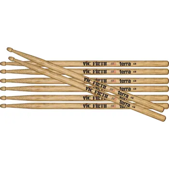 Palička VIC FIRTH American Classic Terra 5B - zestaw 4 par