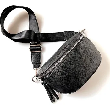 Ledvinka Piazza Italia Dámská crossbody ledvinka - černá