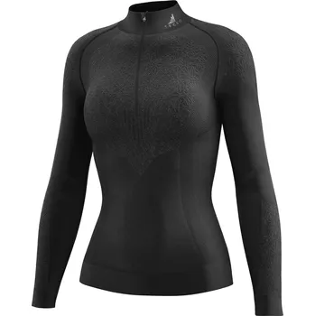 funkční triko s dlouhým rukávem ke krku zip K-THERMO, dívčí TECSO (černá) Velikost/Provedení: 5-7 let