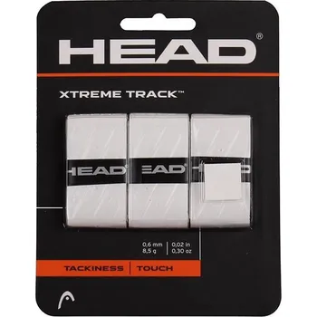 HEAD Multipack 4 ks XtremeTrack overgrip omotávka tl. 06 mm bílá