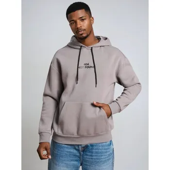 Pánská mikina Sinsay - Mikina s&nbsp;nápisem - šedá - 473HL-85X - 473HL-85X-2XL