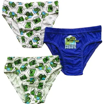 Slipy Forkids SET 5 KS SADA 3 KS SLIPY MINECRAFT (Forkids - velikost: 6,8,9,10,12)