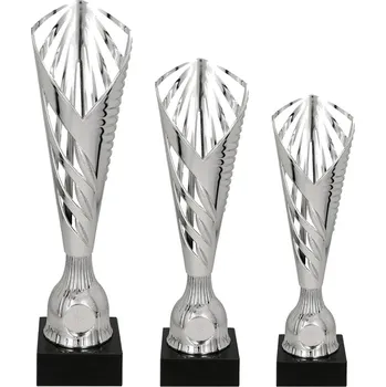 Sportovní trofej 9086 stříbrná Výška poháru: 9086C - výška 28 cm