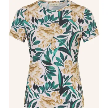 Dámské tričko Ted Baker Dámské Tričko Selley, bílá / zelená / světle hnědá, 40
