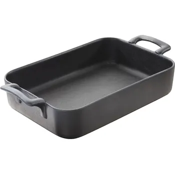 Nádoba na pečení Zapékací mísa BELLE CUISINE 3,5 l, obdélník, matná černá, REVOL - doprava zdarma od 2999 Kč
