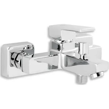 Vodovodní baterie Vanová baterie bez příslušenství 150 mm Titania CUBE chrom