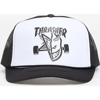 Kšiltovka Kšiltovka Thrasher x Spitfire Thrash & Burn Trucker Black/ White/ Black Universal