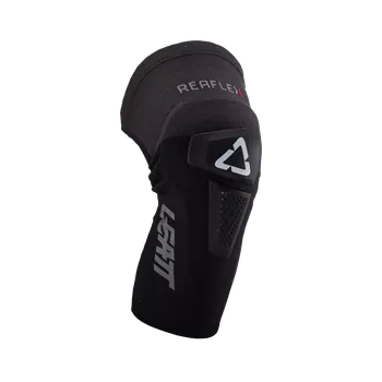 Chránič nohou LEATT Knee Guard ReaFlex Hybrid chrániče kolen Black velikost L