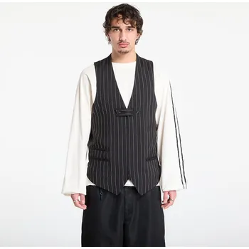 Pánská vesta Vesta Y-3 Sport Uniform Pinstripe Tailored Vest Black XL
