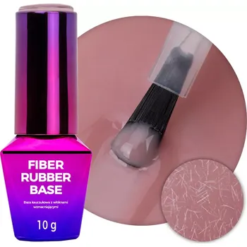 Podkladová báze Rubber Fiber Base Biscotti 10 g – revoluční báze se skelným vláknem v přirozeném nude odstínu (Podkladová báze rubber fiber base, 10g)