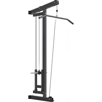 Fitness stanice pro montáž na stěnu | černá