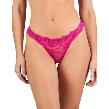 Dámské oblečení Dámská krajková tanga Pleasure State P37-4053F růžová růžová S