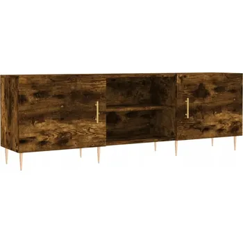 Televizní stolek TV stolek, kouřový dub, 150x30x50 cm