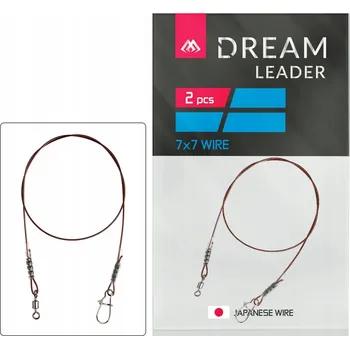 Návazec Mikado ZGDL02 ocel 18 kg 40 cm