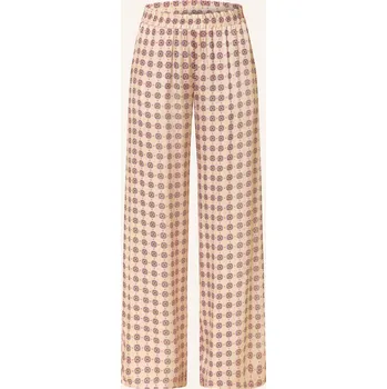 Milano Italy Dámské Saténové Kalhoty Marlene, 1113 nude...