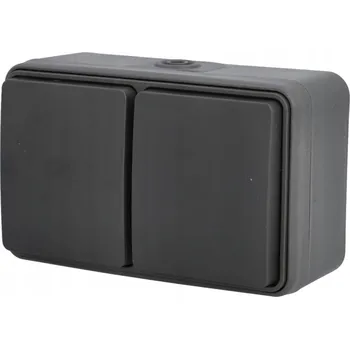 Elektrická zásuvka Elektrická Zásuvka nástěnná Unitec šedá