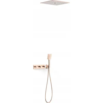 Sprchový set TRES Sprchový set B-SYSTEM růžové zlato 30725306OP