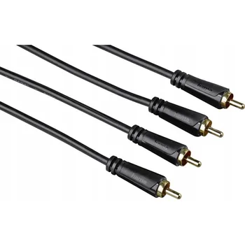 Audio kabel Hama 00122282 audio kabel 1,5 m 2 x RCA černý
