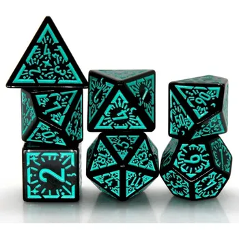 Příslušenství k deskovým hrám NYX - BOHYNĚ NOCI SADA 7 RPG KOSTEK