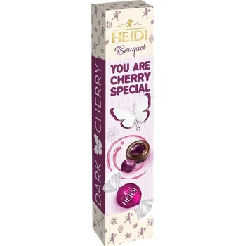 Bonboniéra Heidi Bouquette Dark cherry 70g